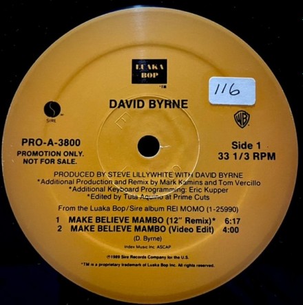 David Byrne – Make Believe Mambo