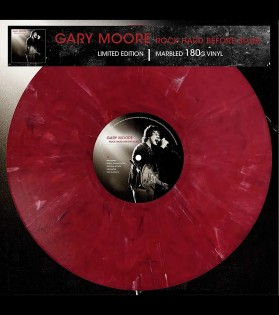 GARY MOORE - ROCK HARD BEFORE BLUES LP